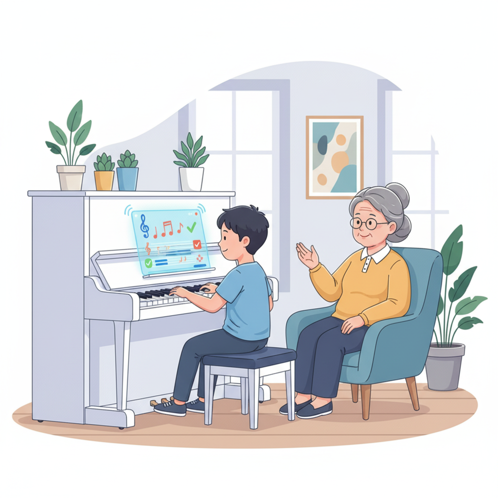 "Grandparent-Led Practice": Why Grandparents Are the Biggest Variable in Your Child's Piano Journey