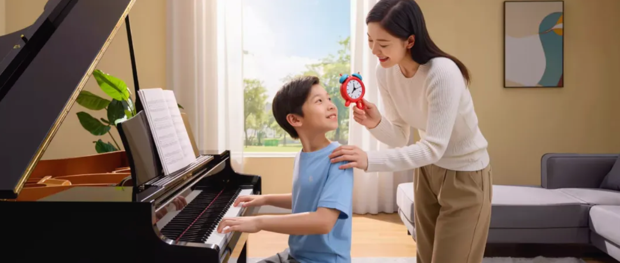 Why Does Your Child Always Say "Just 10 More Minutes"? Understanding How Kids Perceive Time to End Piano Practice Battles