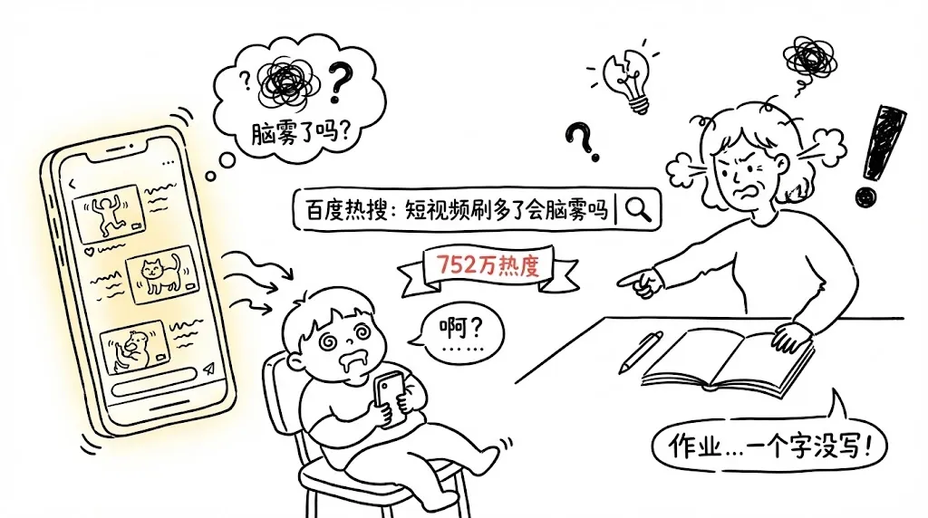 Your Child's Mind Goes Blank After Watching Short Videos? Their Focus Is Slipping Away