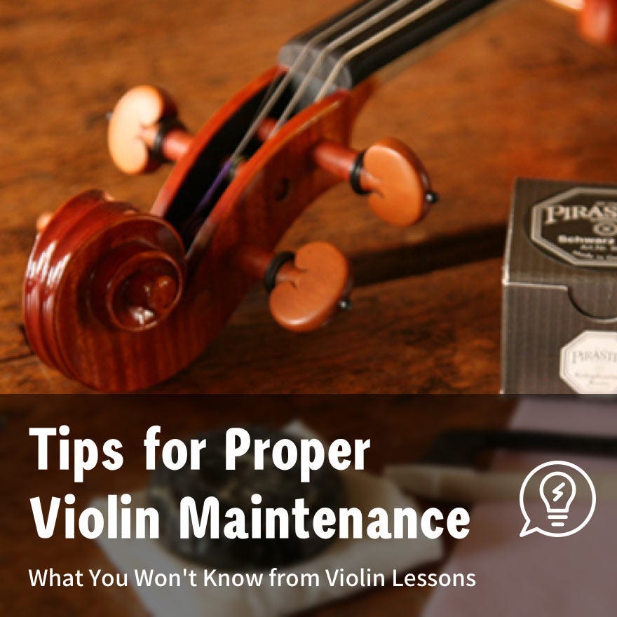 Tips for Proper Violin Maintenance
