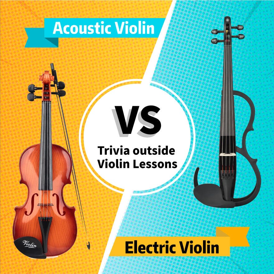 Acoustic Violin VS Electric Violin