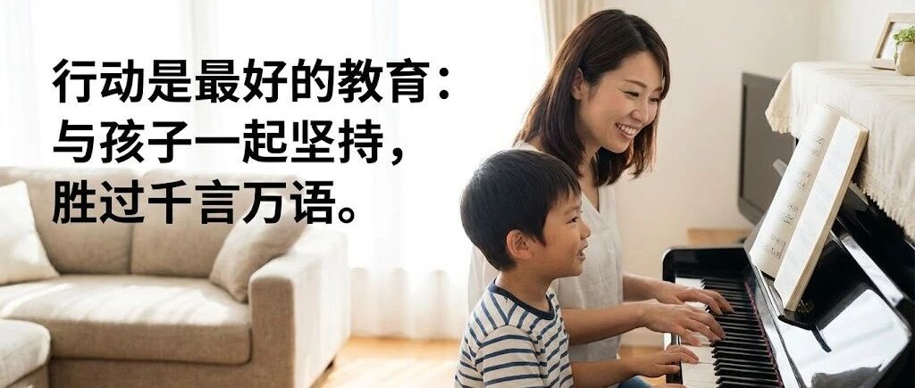 Urging Your Child to Practice Piano Is Not as Good as Trying It Yourself—Do You Believe It?
