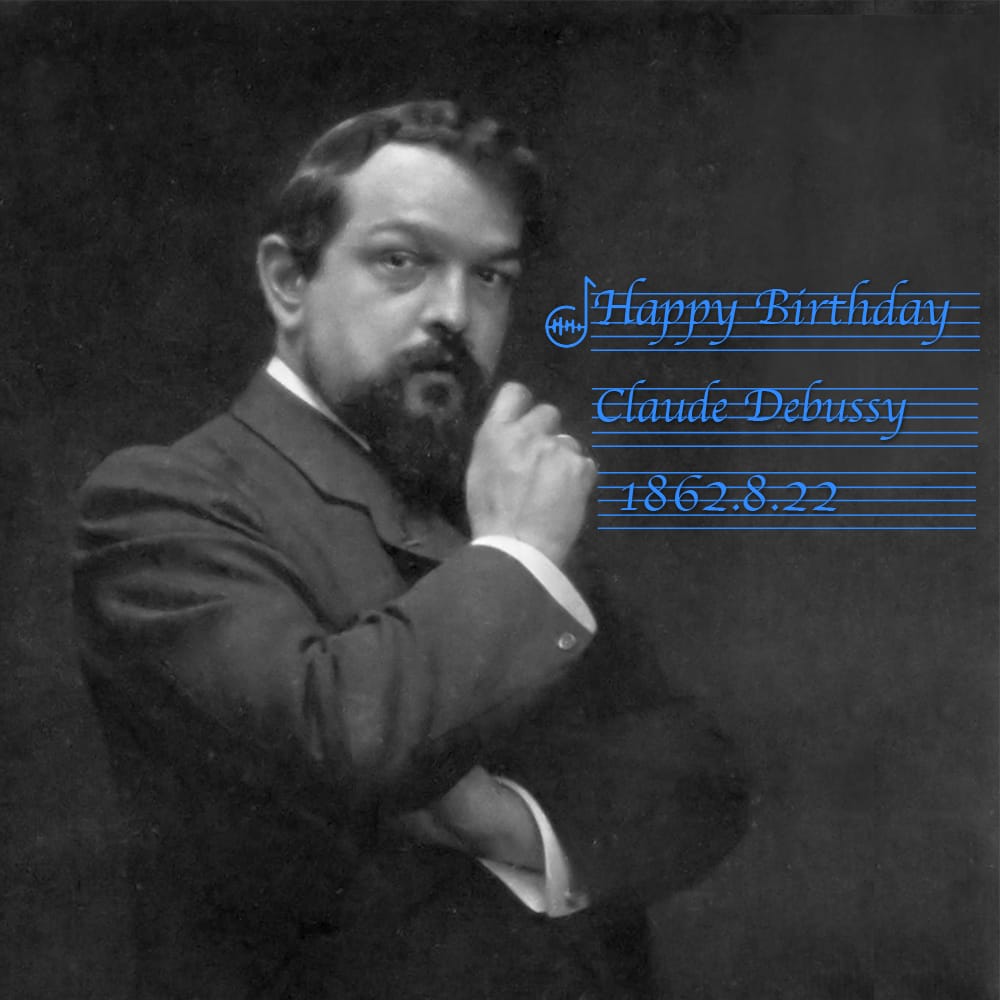 Happy Birthday to Claude Debussy | ViolyMusic