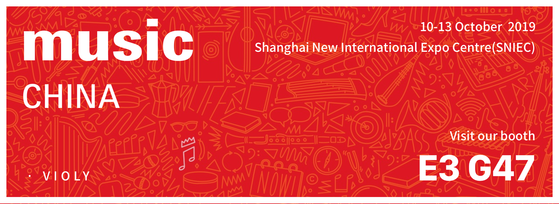 Violy at Music China Expo