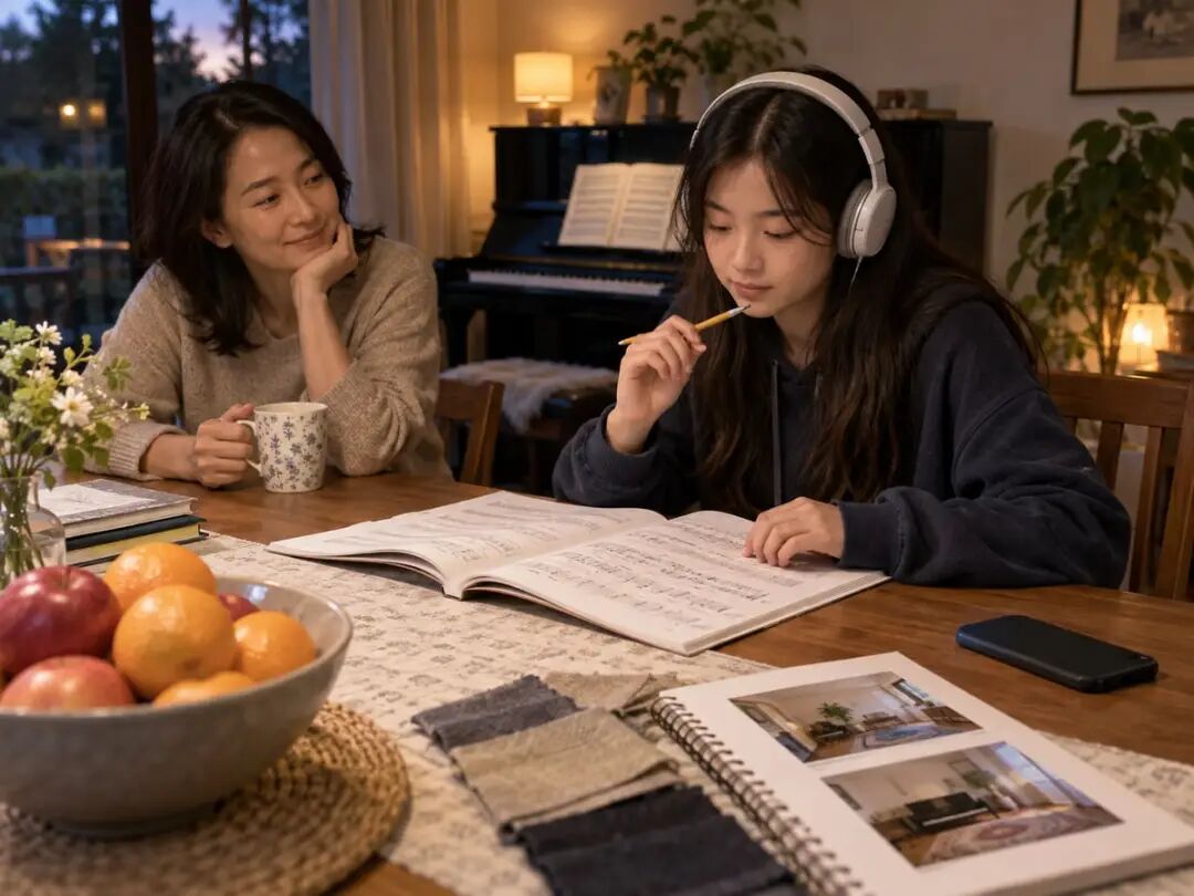 Listening to playback and marking where to focus in the next practice session