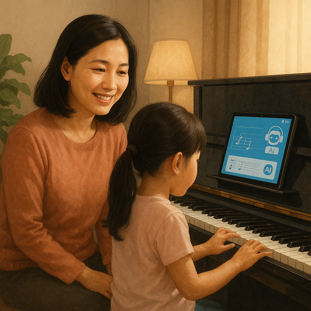Your Child Can Thrive at Piano Even If You Can't Read Music