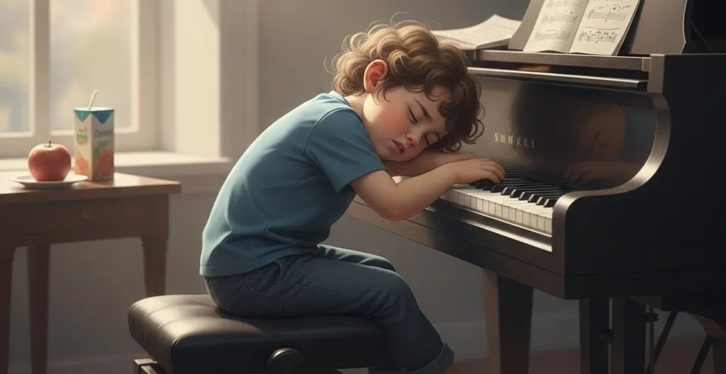 Your Child Is Exhausted from Piano Practice — And You Might Be the Reason