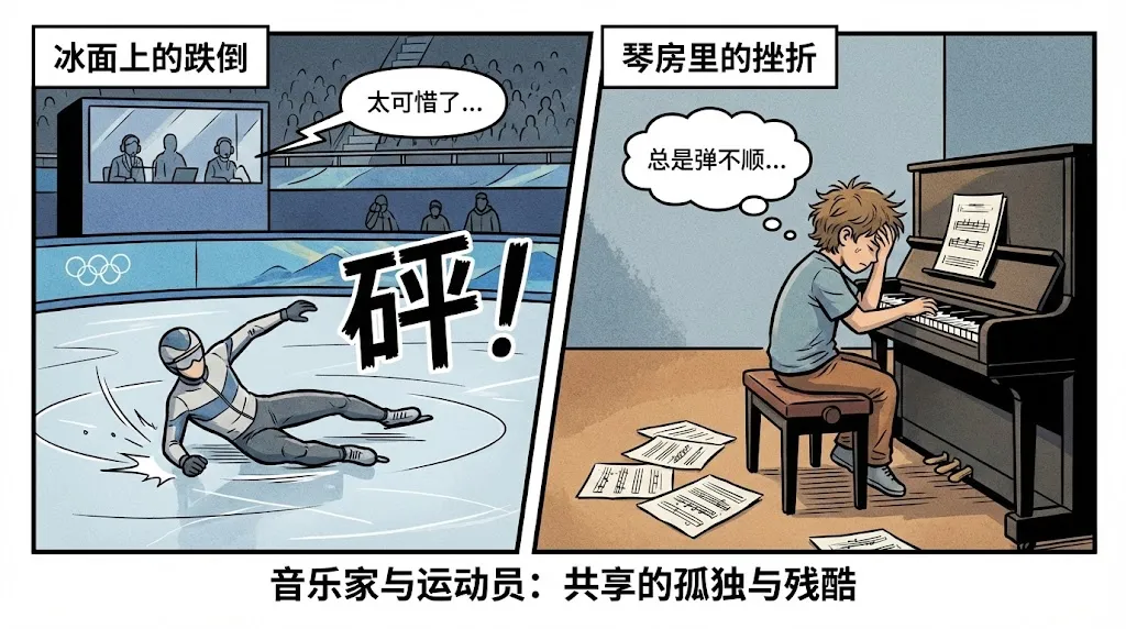 When Champions Fall and Young Pianists Break Down: What Musicians and Athletes Have in Common