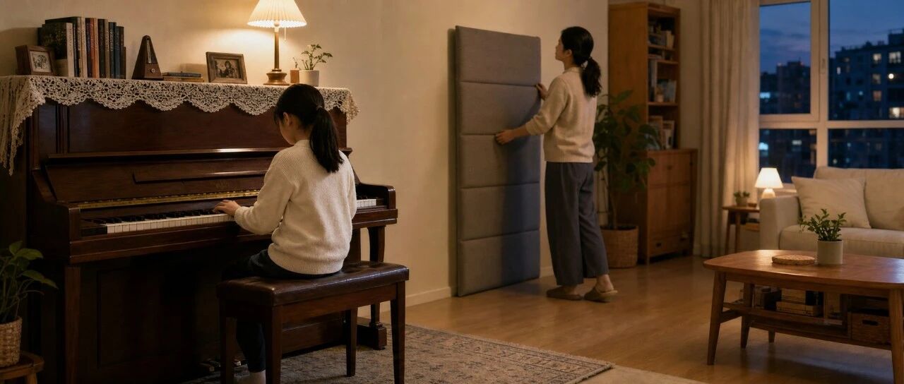 An 11-Year-Old Boy Practices Piano Before 9 PM, His Father Adds Quilts for Soundproofing, and Neighbors Say It Is a Bit Noisy!
