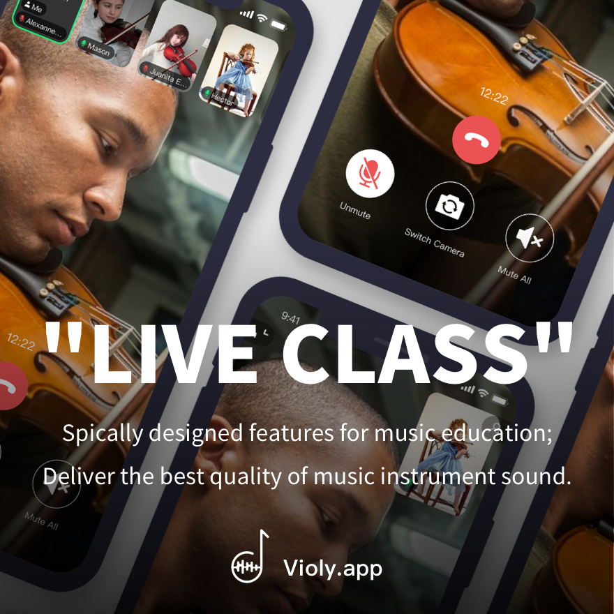 Violy Live Class - Smart Music Classroom