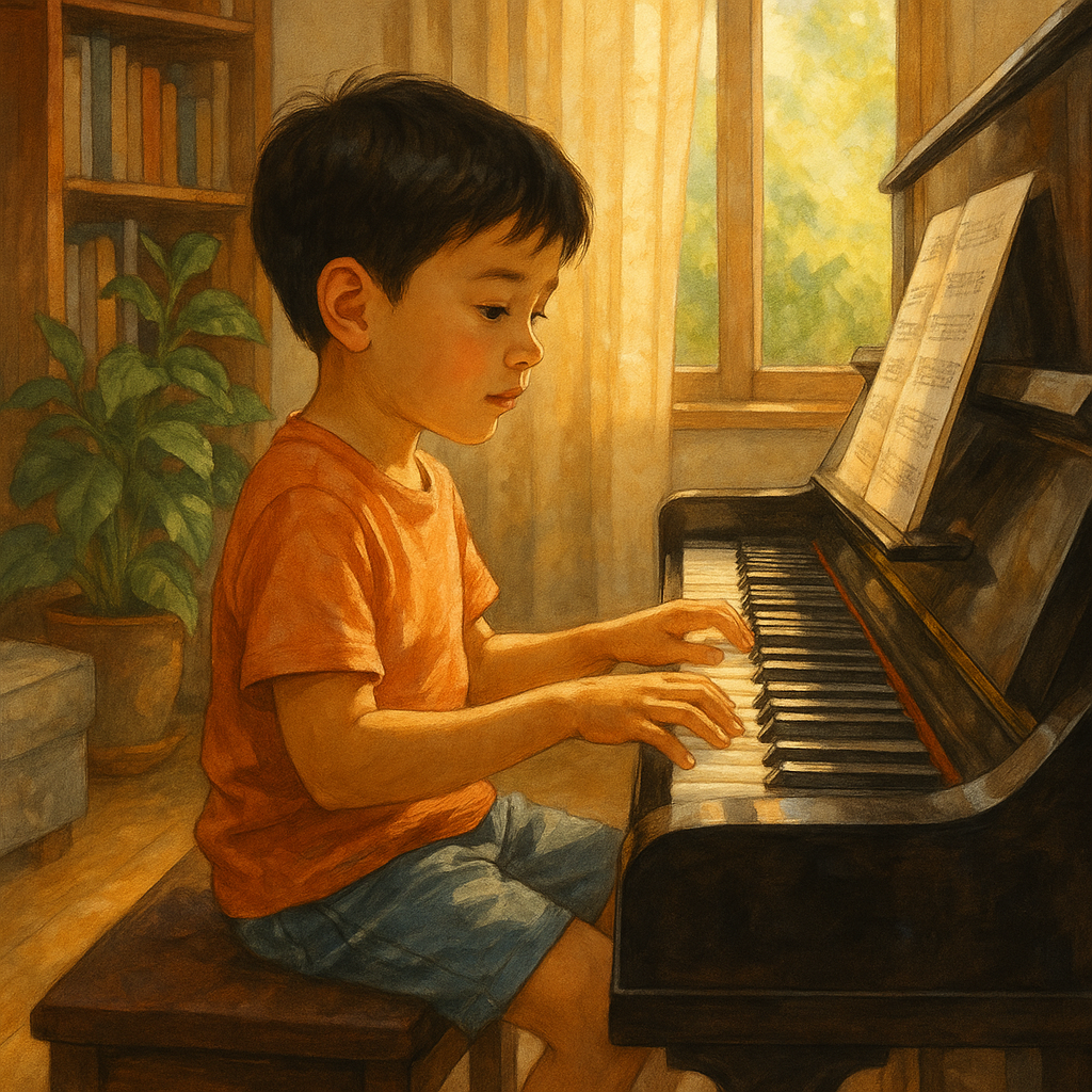 Why Children Who Learn Piano "Never Go Astray"