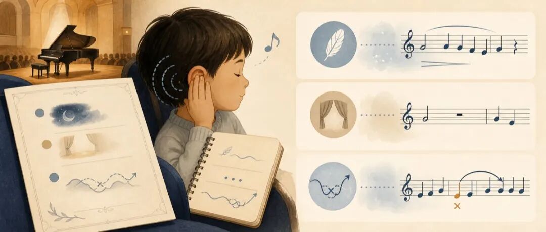 Article illustration: quiet playing, pauses, and finding the beat again
